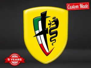 Alfa Romeo Stoßsticker Individuell Sportlich Anpassbar Minimal
